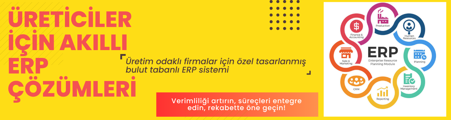 Üretici Firmalar İçin ERP çözümleri 